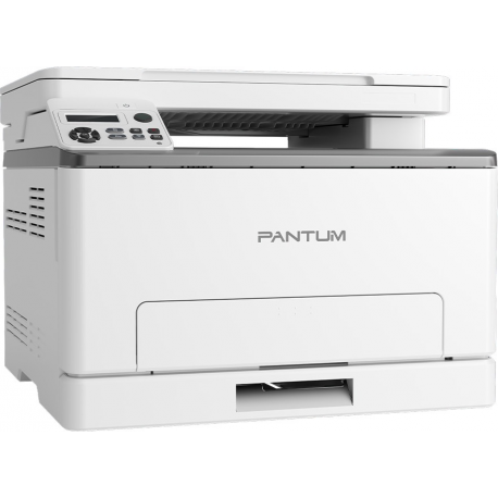 Pantum CM1100DW - Multifunction printer - colour - laser - Letter A (216 x 279 mm)/A4 (210 x 297 mm) (original) - A4/Legal (media) - up to 18 ppm (copying) - up to 19 ppm (printing) - 250 sheets - Wi-Fi(n), Gigabit LAN, USB 2.0 - 1