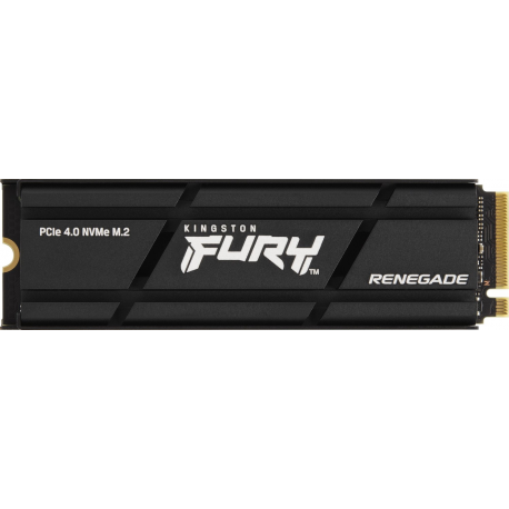 Kingston FURY Renegade - SSD - 4 TB - internal - M.2 2280 - PCIe 4.0 x4 (NVMe) - integrated heatsink - 0