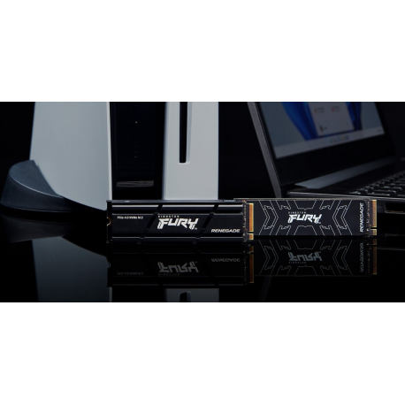 Kingston FURY Renegade - SSD - 1 TB - internal - M.2 2280 - PCIe 4.0 x4 (NVMe) - integrated heatsink - 7