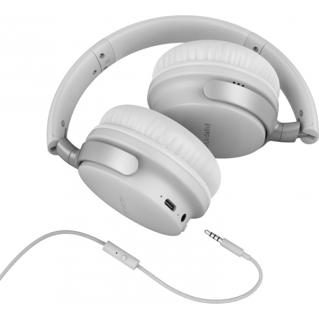 Energy Style 3 - Headphones with mic - full size - Bluetooth - wireless, wired - 3.5 mm jack - noise isolating - stone - 4