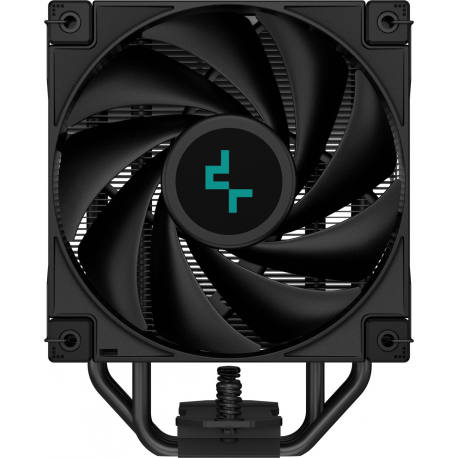 Deepcool AK400 ZERO DARK - Processor cooler - (for: LGA1155, LGA1150, LGA1151, AM4, LGA1200, LGA1700, AM5) - 120 mm - black - 4