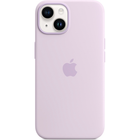 Apple - Back cover for mobile phone - MagSafe compatibility - silicone - lilac - for iPhone 14 - 3