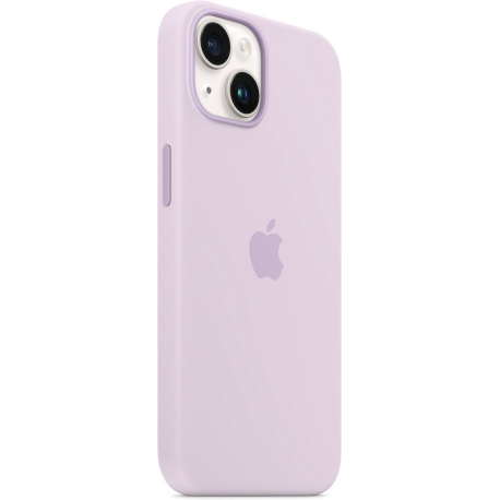 Apple - Back cover for mobile phone - MagSafe compatibility - silicone - lilac - for iPhone 14 - 5
