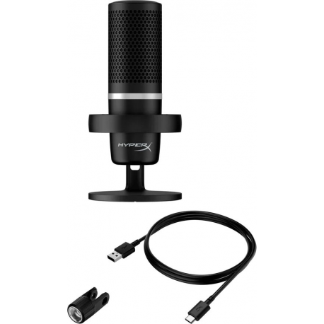 HyperX DuoCast - Microphone - USB - black - 6