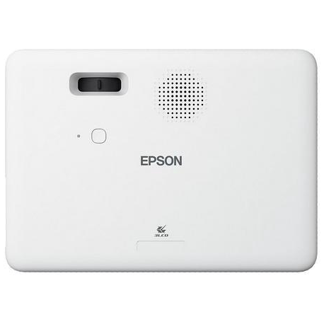 Epson CO-W01 - 3LCD projector - portable - 3000 lumens (white) - 3000 lumens (colour) - WXGA (1280 x 800) - 16:10 - black  /  white - 5
