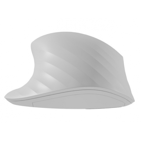 Natec Siskin 2 - Mouse - ergonomic - optical - 3 buttons - wireless - 2.4 GHz, Bluetooth 5.0 - USB wireless receiver - white - 4