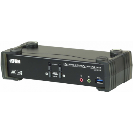 ATEN CS1922M - KVM  /  audio  /  USB switch - 2 x KVM  /  audio  /  USB - 1 local user - desktop - 0