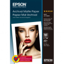 Epson Archival - Matte - Super A3 / B (330 x 483 mm) - 192 g / m² - 50 sheet(s) paper - for SureColor SC-P700, P7500, P900, P9500, T2100, T3100, T3400, T3405, T5100, T5400, T5405