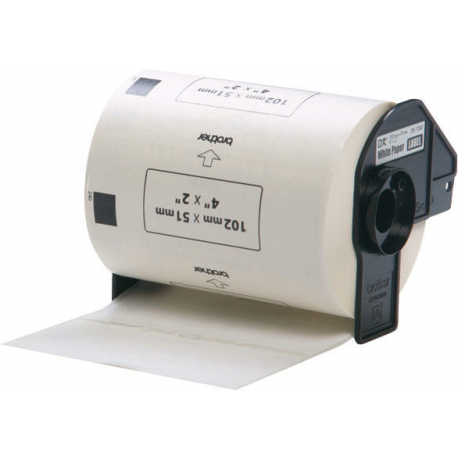 Brother DK-11240 - Black on white - 51 x 102 mm 600 label(s) shipping labels - for Brother QL-1050, QL-1050N, QL-550 - 0