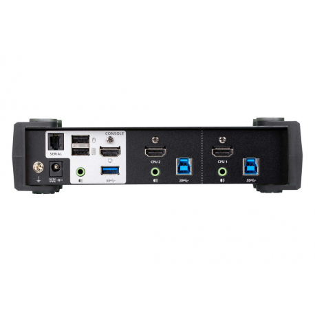 ATEN CS1822 KVMP Switch - KVM / audio / USB switch - 2 x KVM / audio / USB - 1 local user - desktop - 1