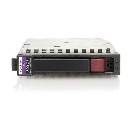 HPE Dual Port Enterprise - Hard drive - 600 GB - 2.5" SFF - 10000 rpm - with HP SmartDrive carrier - 0