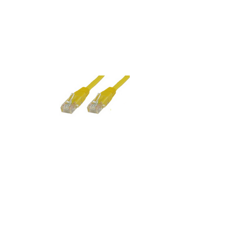 MicroConnect - Network cable - RJ-45 (M) to RJ-45 (M) - 7 m - UTP - CAT 6 - halogen-free - yellow - 0