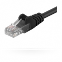 MicroConnect - Network cable - RJ-45 (M) to RJ-45 (M) - 25 m - UTP - CAT 5e - booted - black