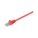 MicroConnect - Network cable - RJ-45 (M) to RJ-45 (M) - 25 cm - UTP - CAT 5e - stranded - red