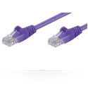 MicroConnect - Network cable - RJ-45 (M) to RJ-45 (M) - 2 m - UTP - CAT 5e - purple