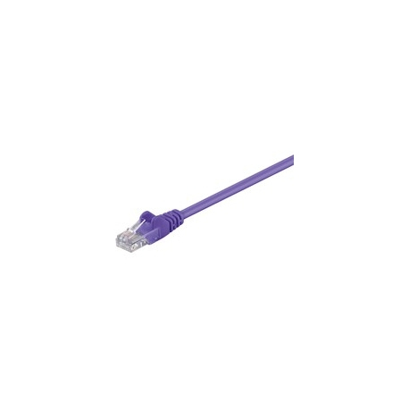 MicroConnect - Network cable - RJ-45 (M) to RJ-45 (M) - 3 m - UTP - CAT 5e - purple - 0