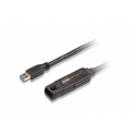 ATEN UE3310 - USB extension cable - USB Type A (M) to USB Type A (F) latched - USB 3.1 Gen1 - 10 m - active - black - for ATEN US3344I
