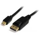 MicroConnect - DisplayPort cable - DisplayPort (M) latched to Mini DisplayPort (M) latched - DisplayPort 1.4 - 2 m - 8K60Hz (7680 x 4320) support - black
