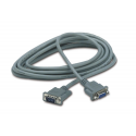 APC - Serial extension cable - DB-9 (M) to DB-9 (F) - 4.6 m - grey - for P/N: SRV1KA-TW, SRV1KI-TW, SRV2KA-TW, SRV2KI-TW, SRV3KA-TW, SRV3KI-TW, SRV6KI-TW
