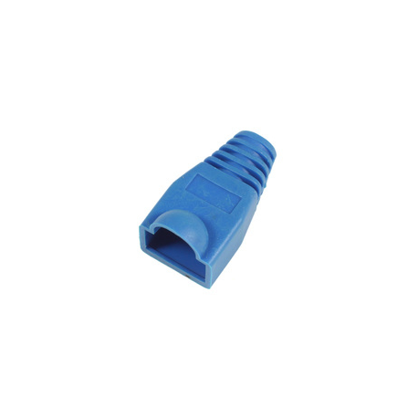 MicroConnect - Network cable boots - blue (pack of 50) - 0