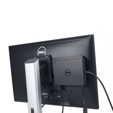 Dell Dock WD15 - Docking station - USB-C - VGA, HDMI, Mini DP - GigE - 180 Watt - for Latitude 5175 2-in-1, 5179, 5280, 5285 2-in-1, 5289 2-In-1, 5480, 5580, 5590, 5591, 7275, 7280, 7285 2-in-1, 7370, 7380, 7389 2-in-1, 7480; Precision Mobile Workstation 3510, 3520, 5510, 5520, 7510, 7520, 7710, 7720; XPS 13 9360, 15 9550, 15 9560 - 5
