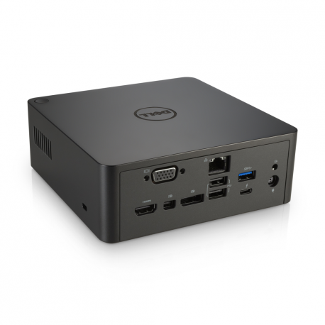 Dell Thunderbolt Dock TB16 - Docking station - Thunderbolt - VGA, HDMI, DP, Mini DP, Thunderbolt - GigE - 180 Watt - Denmark - for Alienware 15 R3; Latitude 5175 2-in-1, 5480, 5580, 72XX, 73XX, 7480; XPS 12 9250, 13 93XX - 2