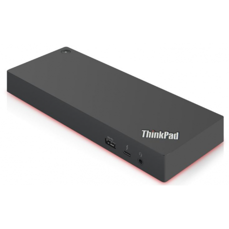 Lenovo ThinkPad Thunderbolt 3 Dock Gen2 - Port replicator - Thunderbolt 3 - 2 x HDMI, 2 x DP, Thunderbolt - GigE - 135 Watt - Denmark - for ThinkPad L480 20LS, 20LT; P51s 20HB, 20HC, 20JY, 20K0; P52s 20LB, 20LC; T470 20HD, 20HE, 20JM, 20JN; T480 20L5, 20L6; T480s 20L7, 20L8; T570 20H9, 20HA, 20JW, 20JX; T580 20L9, 20LA; X1 Yoga (2nd Gen) 20JD, 20JE, 20JF, 20JG; X1 Yoga (3rd Gen) 20LD, 20LE, 20LF, 20LG; X280 20KE, 20KF - 0