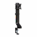Kensington SmartFit Space-Saving Single Monitor Arm - Mounting kit - Tilt & Swivel - for Monitor - black - screen size: up to 32" - desktop, C-clamp, grommet, desk-mountable