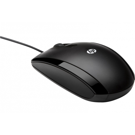 HP X500 - Mouse - right and left-handed - optical - 3 buttons - wired - USB - for OMEN by HP Laptop 16; Victus by HP Laptop 16; Laptop 15, 17; Pavilion Plus Laptop 14 - 0