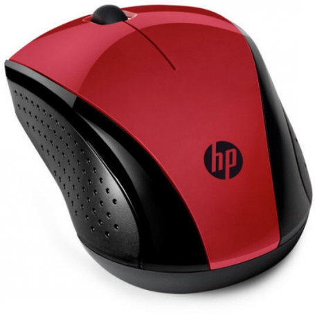 HP 220 - Mouse - 3 buttons - wireless - 2.4 GHz - USB wireless receiver - sunset red - CTO - for OMEN Obelisk by HP 875; HP 27; Laptop 15; Pavilion Gaming TG01; Spectre x360 Laptop - 1