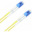 MicroConnect - Network cable - LC/UPC single-mode (M) to LC/UPC single-mode (M) - 0.5 m - fibre optic - 9 / 125 micron - OS2 - halogen-free - yellow