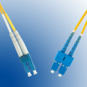 MicroConnect - Network cable - LC/UPC single-mode (M) to SC/UPC single-mode (M) - 2 m - fibre optic - 9 / 125 micron - OS1 - yellow