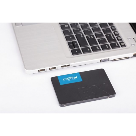 Crucial BX500 - SSD - 2 TB - internal - 2.5" - SATA 6Gb / s - 1