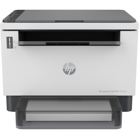 HP LaserJet Tank MFP 2604dw - Multifunction printer - B / W - laser - refillable - 216 x 297 mm (original) - A4 / Legal (media) - up to 23 ppm (copying) - up to 22 ppm (printing) - 250 sheets - USB 2.0, LAN, Wi-Fi(n), Bluetooth - 0