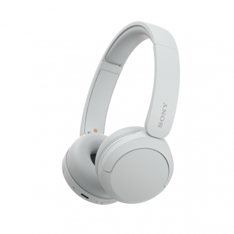 Sony WH-CH520 - Headphones with mic - on-ear - Bluetooth - wireless - white - 1