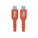 Club 3D - USB cable - 24 pin USB-C (M) to 24 pin USB-C (M) - 48 V - 5 A - 3 m - bi-directional, up to 240W power delivery support, extended power range (EPR)