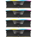 CORSAIR Vengeance RGB - DDR5 - kit - 64 GB: 4 x 16 GB - DIMM 288-pin - 6200 MHz  /  PC5-49600 - CL32 - 1.4 V - unbuffered - black