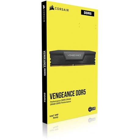CORSAIR Vengeance - DDR5 - kit - 64 GB: 2 x 32 GB - DIMM 288-pin - 6200 MHz / PC5-49600 - CL32 - 1.4 V - black - 7