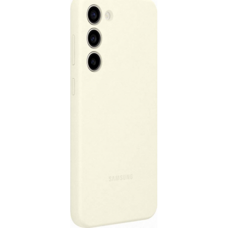 Samsung EF-PS916 - Back cover for mobile phone - silicone - cream - for Galaxy S23+ - 4