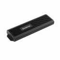Chieftec CEB-M2C-TLE - Storage enclosure - M.2 - M.2 NVMe Card - USB 3.2 (Gen 2) - black