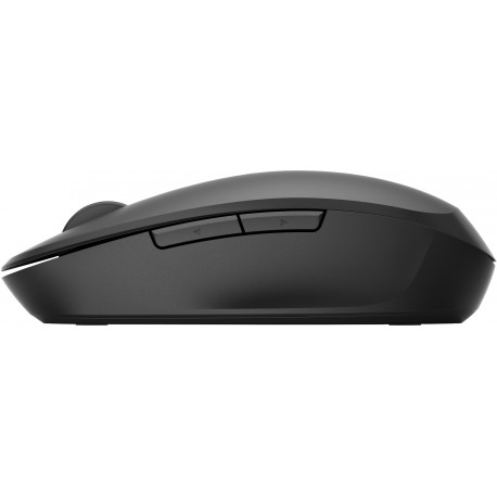 HP Dual Mode - Mouse - ergonomic - wireless - Bluetooth, 2.4 GHz - USB wireless receiver - black - for HP 21, 22, 24, 27; Pavilion 24, 27, 32, TP01 - 2