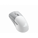 ASUS ROG Keris Wireless AimPoint - Mouse - right-handed - optical - 5 buttons - wireless, wired - 2.4 GHz, USB 2.0, Bluetooth 5.1 LE - moonlight white