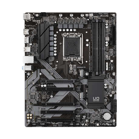 Gigabyte B760 DS3H DDR4 - 1.0 - motherboard - ATX - LGA1700 Socket - B760 Chipset - USB 3.2 Gen 1, USB 3.2 Gen 2, USB-C 3.2 Gen 2x2, USB-C 3.2 Gen 1 - Gigabit LAN - onboard graphics (CPU required) - HD Audio (8-channel) - 0