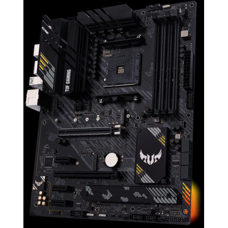 ASUS TUF GAMING B550-PLUS - Motherboard - ATX - Socket AM4 - AMD B550 Chipset - USB-C Gen2, USB 3.2 Gen 1, USB 3.2 Gen 2 - 2.5 Gigabit LAN - onboard graphics (CPU required) - HD Audio (8-channel) - 8