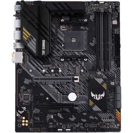 ASUS TUF GAMING B550-PLUS - Motherboard - ATX - Socket AM4 - AMD B550 Chipset - USB-C Gen2, USB 3.2 Gen 1, USB 3.2 Gen 2 - 2.5 Gigabit LAN - onboard graphics (CPU required) - HD Audio (8-channel) - 12