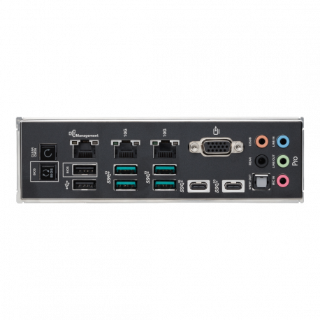 ASUS PRO WS W790E-SAGE SE - Motherboard - SSI EEB - LGA4677 Socket-E - W790 Chipset - USB 3.2 Gen 1, USB 3.2 Gen 2x2, USB-C 3.2 Gen2, USB-C 3.2 Gen 2x2 - 10 Gigabit LAN, Gigabit LAN - HD Audio (8-channel) - 12