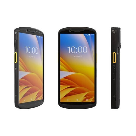 Zebra TC58 - Data collection terminal - Android 11 - 128 GB - 6" (1080 x 2160) - rear camera + front camera - barcode reader - (2D imager) - USB host - microSD slot - NFC, Bluetooth, Wi-Fi 6E - 3G, 4G, 5G - LTE - TAA Compliant - 0
