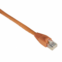 Black Box GigaTrue 550 - Patch cable - RJ-45 (M) to RJ-45 (M) - 7.6 m - CAT 6 - booted, snagless, stranded - orange
