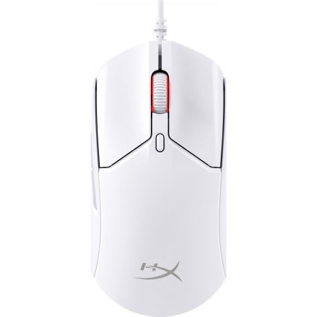 HyperX Pulsefire Haste 2 - Mouse - optical - 6 buttons - wired - white - 0