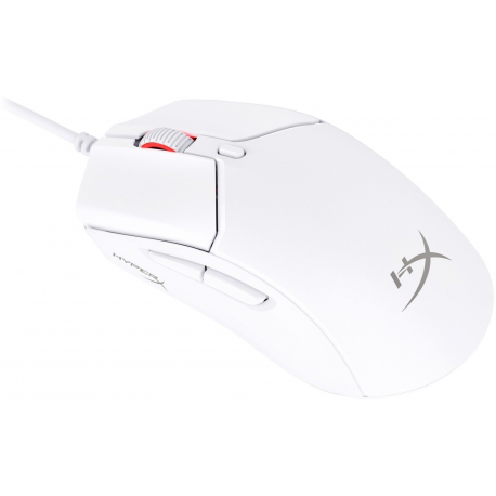 HyperX Pulsefire Haste 2 - Mouse - optical - 6 buttons - wired - white - 1